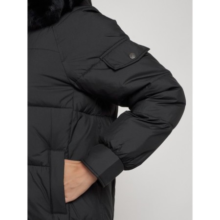 Winter jacket, size 44, black color-11