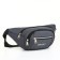 Lightning waist bag, 3 outer pockets, gray color