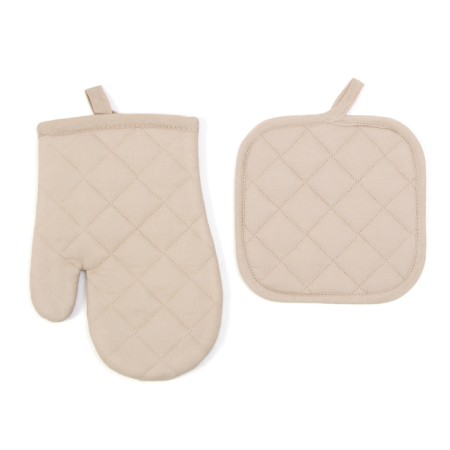 Set of kitchen Ethel, col. Beige: mittens-seging 18x26 cm, take 18x18 cm-2