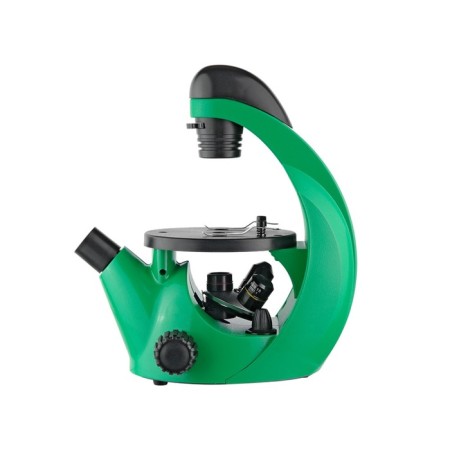 Microscope School Eureka 40x-320x inverted, lime color-1