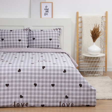 Lovelife 2PS BELIENT "CELCE", 175*215cm, 200*225cm, 50*70cm-2pcs, 100%cotton, satin, 125g/m²