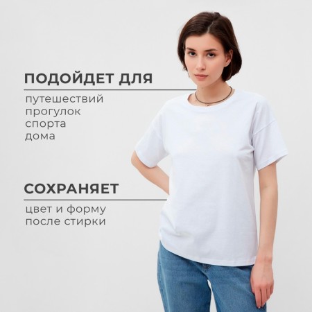 Women's T -shirt Minaku Future, white color, size 42-13