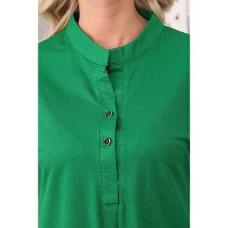 Women's dress, size 46, green color-7