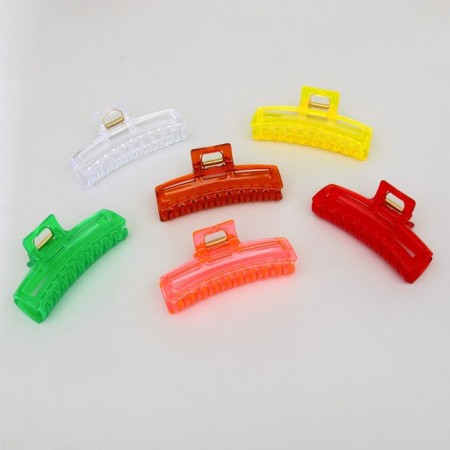 Hair crab "Milits" direct geometry, 11.5 cm, bright mix-2