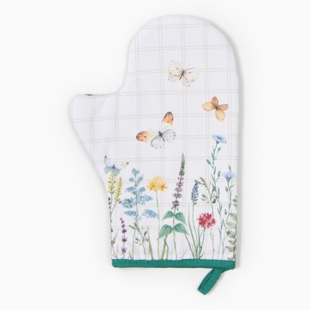 Mittens-Object Ethel "Field Flowers" 20x28cm, Sarzha, 100% H/L, Vatin 250g/M2-1