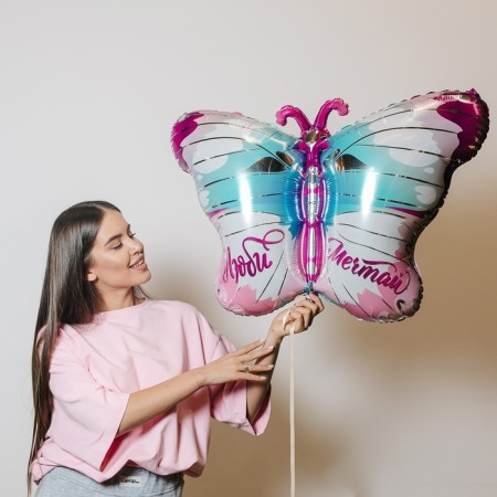 Foil ball 24 "Butterfly", with a substrate-1