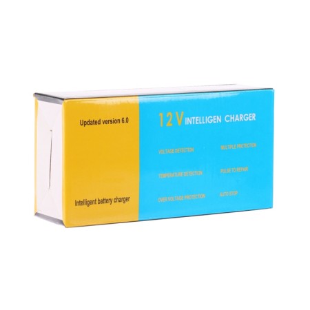 Charger of the battery 12 V, 6 A, automatic, 220 V, 150 watts, wires 60 cm-5