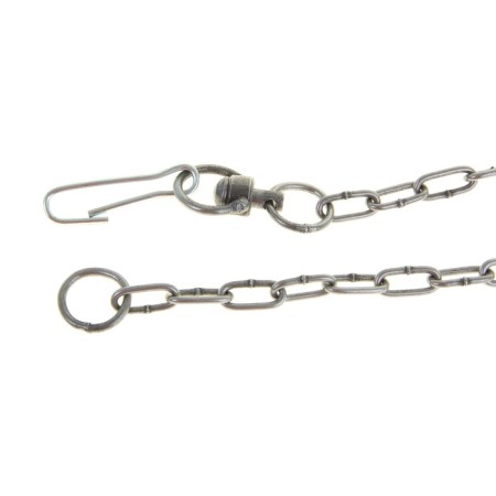 A chain for leaning dogs, 3 m, caliber 3 x 21 mm, black-2