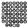 Set of masks Gobo Falcon Eyes, 46 pcs