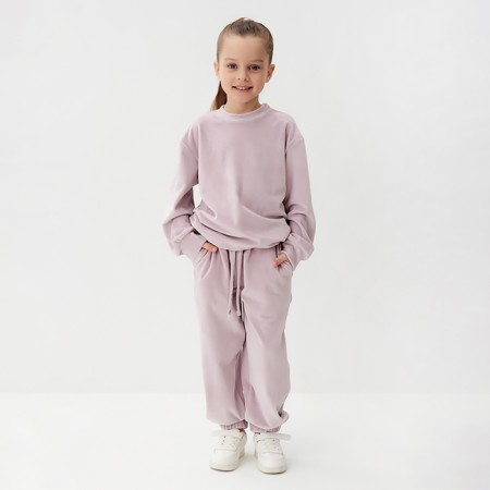 Kidsha (sweatshirt, trousers) KAFTAN PLUSHY R.34 (122-128), lilac