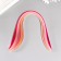 Strips for quilling 100 strips density 120 grams "Pink gradient" w. 0.5 cm dl. 39 cm