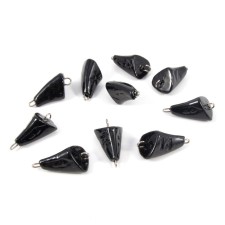 Cargo bullet-exentric painted pissy Yaman 10 pcs., 14 g, black