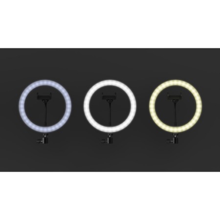 Ritmix RRL-260 ring lamp, 26 cm, USB, 3 colors, 120 LEDs, remote control, holder-2