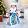 Snow Maiden "Blue fur coat, with a staff" moves 31 cm