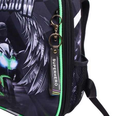 School backpack 38 x 30 x 16 cm, ergonomic back, Stavia "Moto"-9
