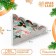 Bearbox, confectionery packaging, "New Year tree", 18 x 18 x 4 cm, New Year