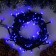 Garland “thread” 10 m, IP44, dark thread, 100 LED, glow blue, 8 modes, 220 V