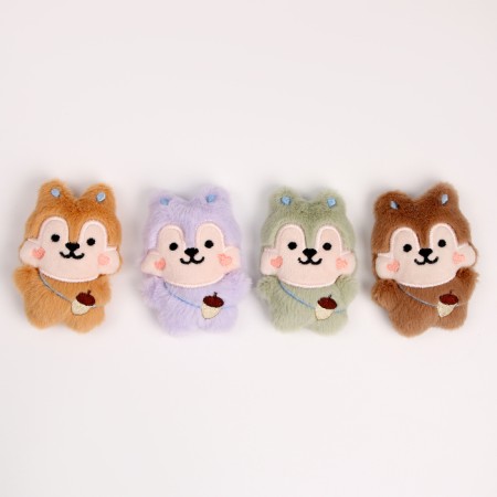 Soft magnet "Beasts", 8 cm, color mix-3