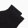 Male socks shortened, black color, rr 27-29