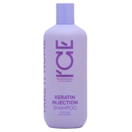 Hair shampoo Natura Siberica Ice Professional Take It Home Keratin Inject, 400 ml