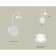 Floor lamp with a switch and acrylic Ambrella Light, XB9595201, GX53 LED 12 W, white sand, white matte