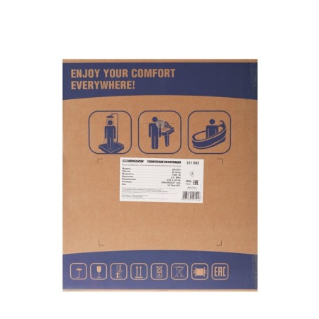 EDISSON ER 50 V water heater, accumulative, round, enamel, 50 l, 1500 watts-5
