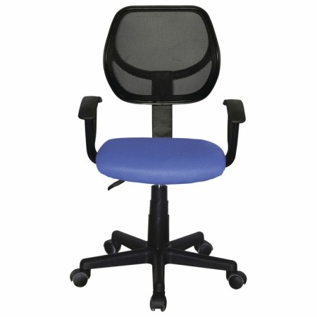 Armchair for the operator compact Brabix Flip MG-305, TW fabric, blue/black-2