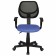 Armchair for the operator compact Brabix Flip MG-305, TW fabric, blue/black