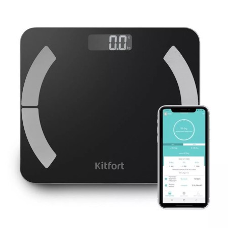 Floor Libra KitFort KT-814, up to 180 kg, from 2HAAA (included), black