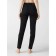 Women's jeans with a high landing CONTE ELEGANT MOM SLIM, size M, DEEP BLACK color