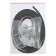 Kitchen sink Mixline 528184, mortise, thickness 0.6 mm, 51x51x17 cm, issue. 3 1/2 ", with Siphon