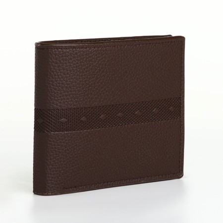 Pearl husband (538), 12*2*10 cm, 3 depth, d/cards, d/coins, without fasteners, brown-1