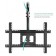 Broat Black 32 "-80" Max.68kg Ceiling Tilt Crill Crane