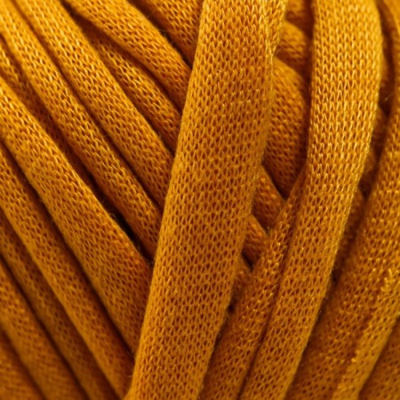 Knitted yarn 100% cotton "Lentino Mini" 100 g 40 m color 32 turmeric-2