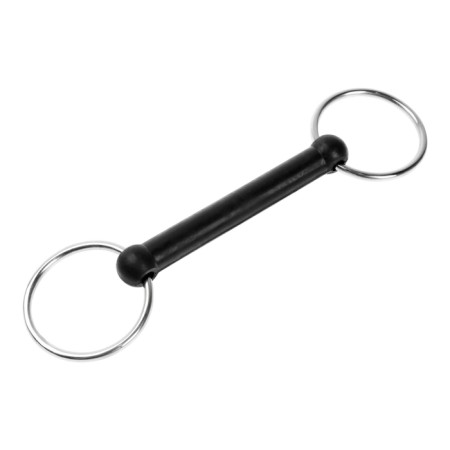 Radio for a horse with a solid gnaw, the distance between the rings is 140 mm