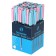 Ballic handle Schneider "Tops 505 F Bubble Gum", node 0.8 mm, blue ink, transparent case