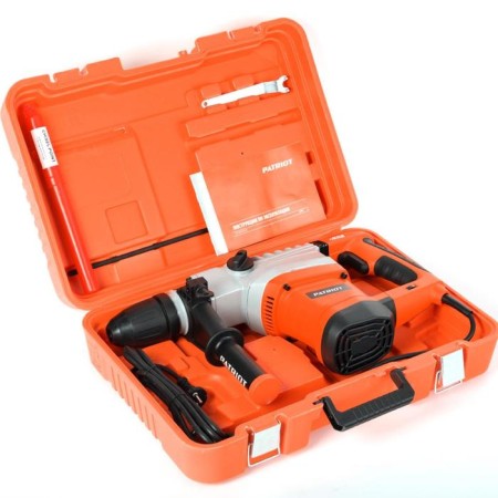 Patriot RH450, 1300 W, 10 J, 500 rpm, 2750 beats/min, SDS+, Max 40 mm, case, case-11