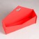 Kashpo wooden 21 × 6 × 18 cm envelope "Good heart", red give beautifully