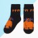 Children's socks kaftan "rrr", size 14-16 cm, black color