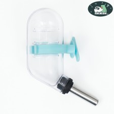 Drill for rodents with a metal nose, 60 ml, transparent with blue mount