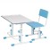 Party-transformer growing Polini Kids Simple M1, 75x55 cm, white-blue color