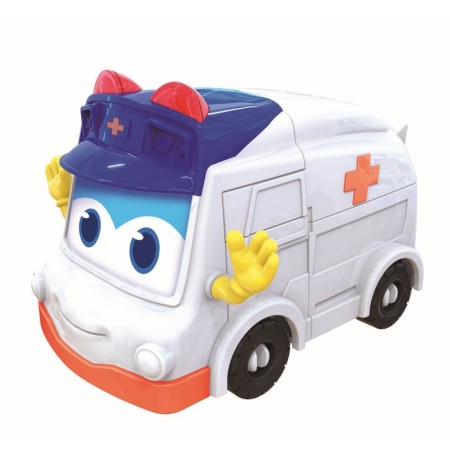 Gogo Bus Robot transformer "Ambulance"-1