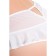 Erotic panties with high planting Erolata Lana, white color, size 46-48