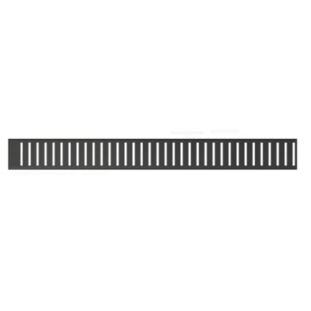 ALCADRAIN DESIGN-650LN, 300 mm, black matte grate