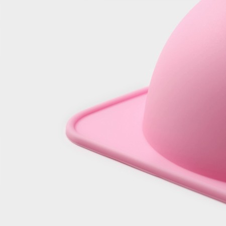 Baking uniform “Shar”, silicone, 13.5 × 6 cm, internal d = 11.7 cm, pink color-4