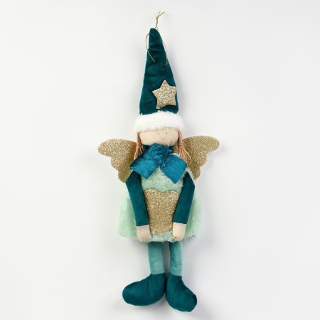 Suspension doll "Angel", species mix, blue color