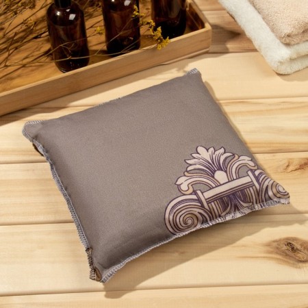 Pillow with filler "thyme", 25x25 cm, mix