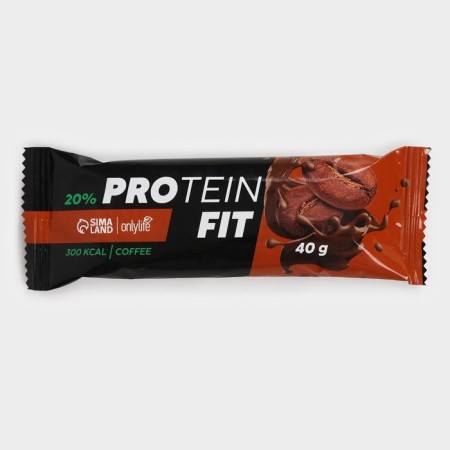 Protein Baton Protein Bar, taste: coffee, 40 g-1