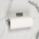 Holder for towels on Velcro of Dolyan, 27 × 7 × 7 cm, chrome color