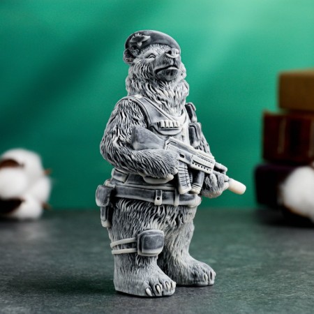 Figure "Military Bear" 13.5cm-1
